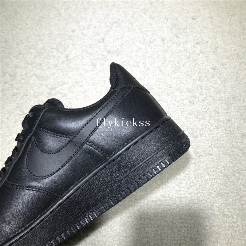 Nike Air Force 1 Low Top All Black